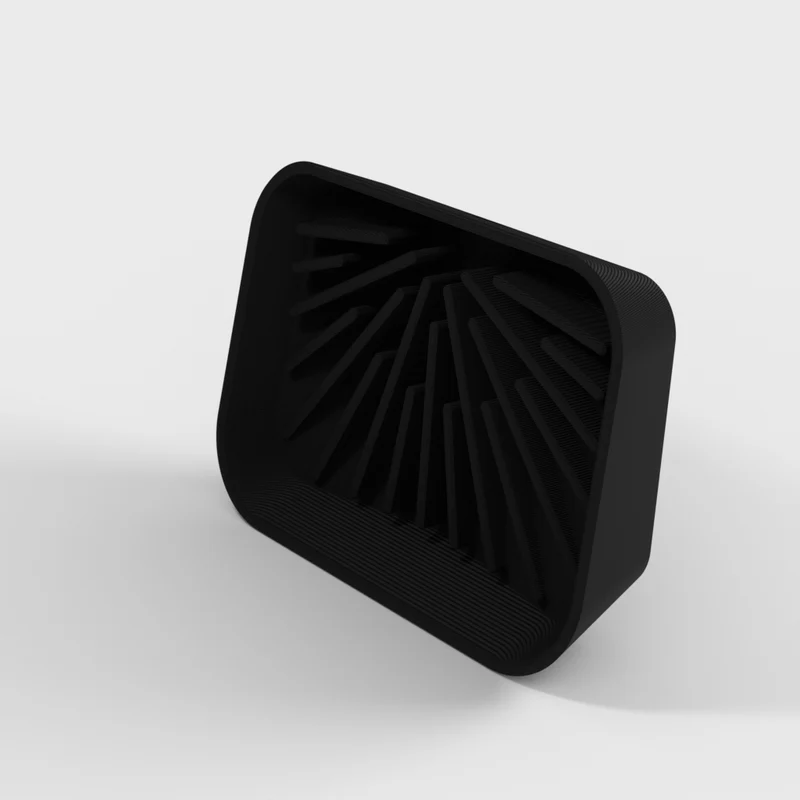 Porte-savon fonctionnel avec drainage pour salle de bain