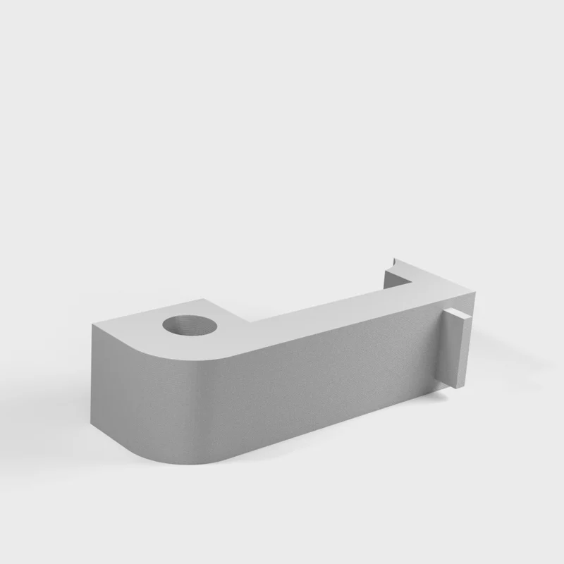 Patère murale pliable pour vêtements d'extérieur