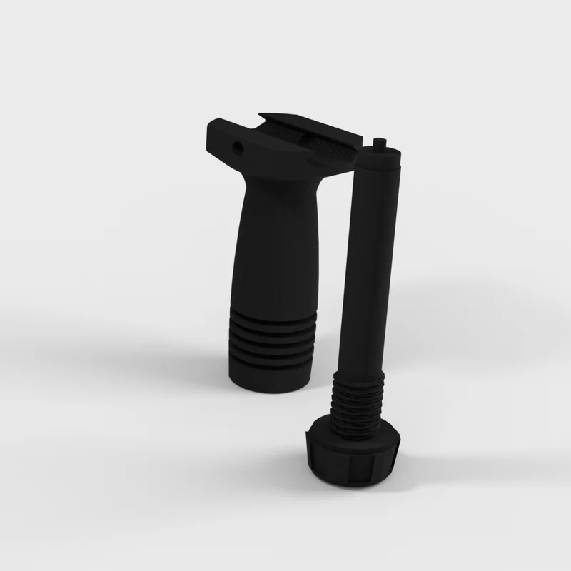Poignée avant ergonomique pour rails airsoft Picatinny