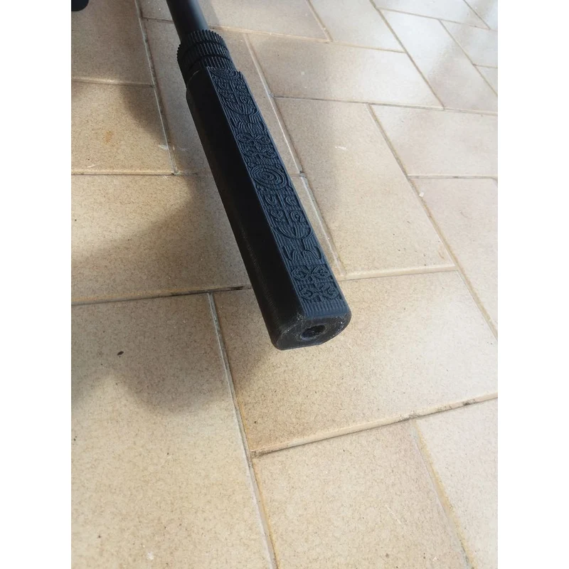 Silencieux Airsoft pour sniper avec montage à pince