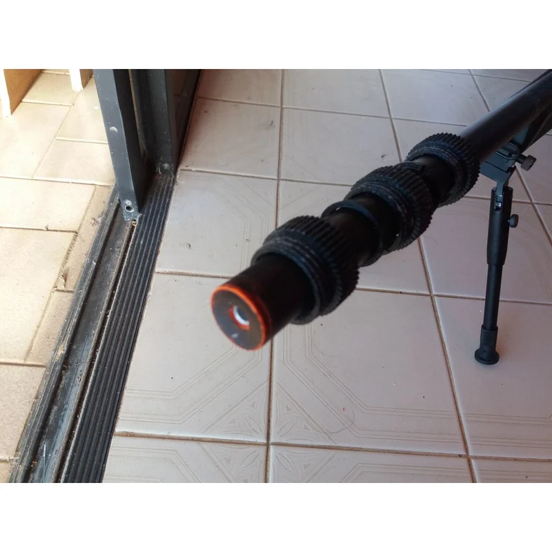 Silencieux Airsoft pour sniper avec montage à pince