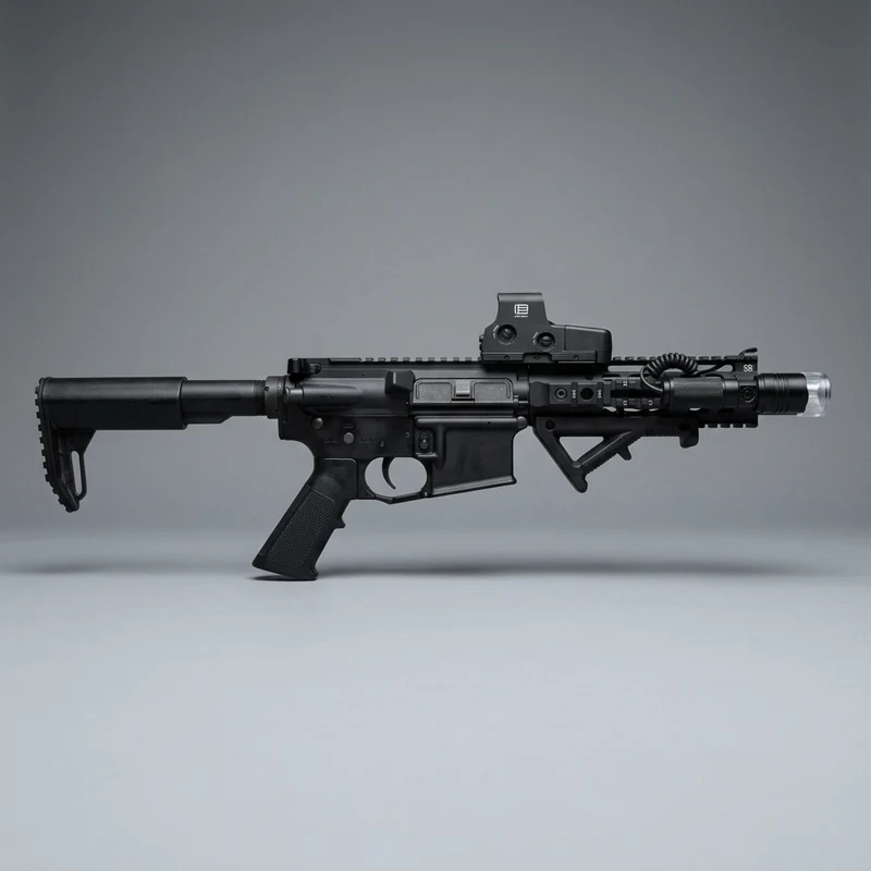 Crosse tactique pour fusils airsoft M4