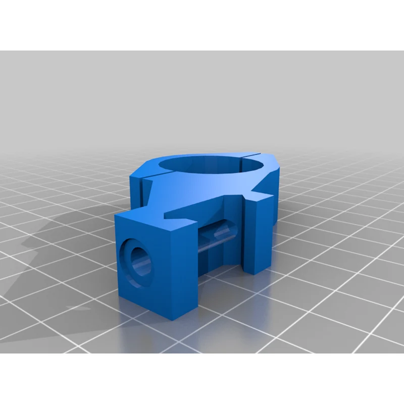 Support de lampe coudé pour rail Picatinny 27,5mm