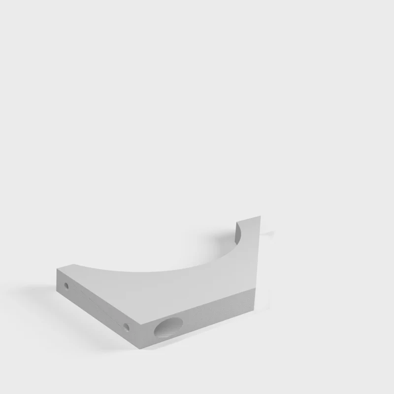 Support mural pour le rangement de tapis de yoga