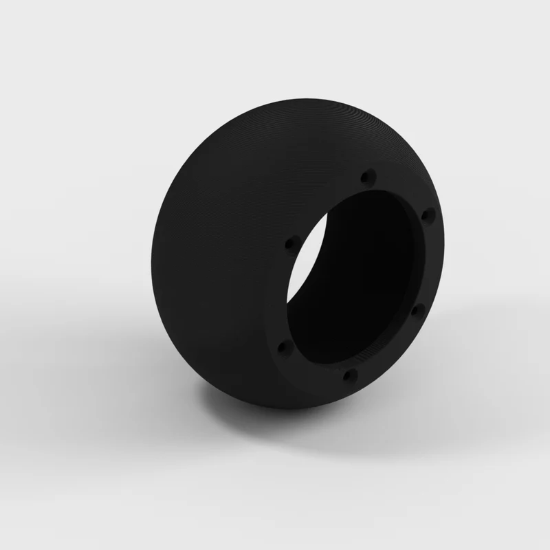 Roue anti-scalp pour plateau de tondeuse à gazon