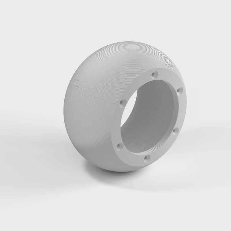 Roue anti-scalp pour plateau de tondeuse à gazon