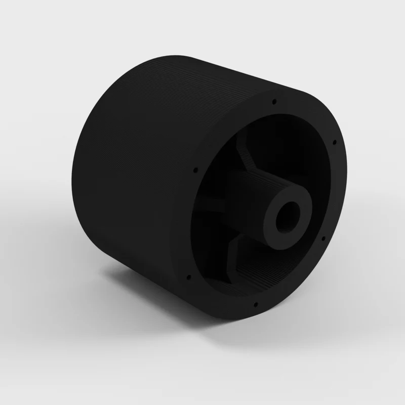 Roue anti-scalp pour plateau de tondeuse à gazon