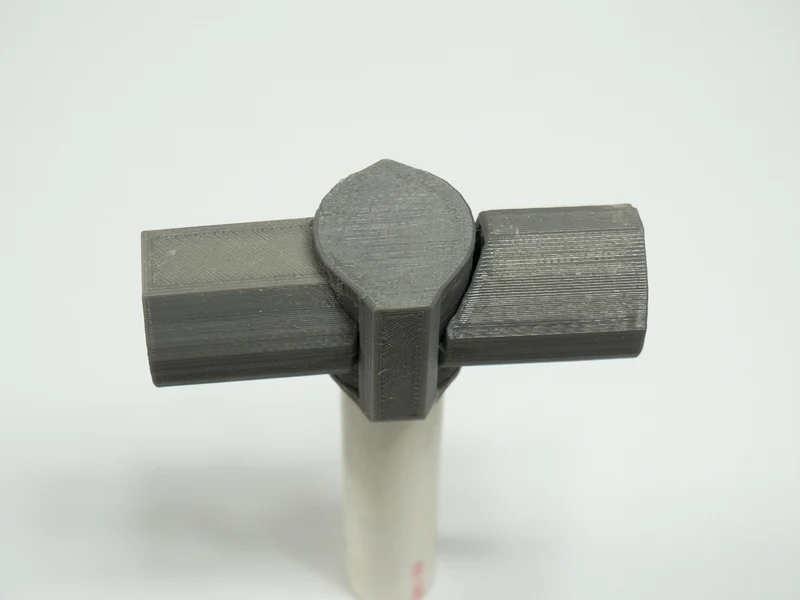 Angle de tuyau en PVC réglable à 3 voies pour tuyau de 1/2 pouce
