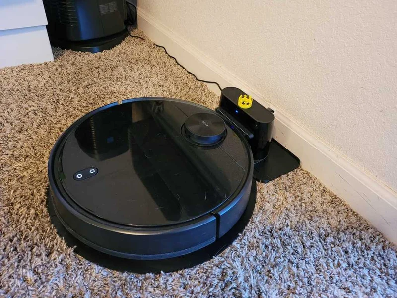 Base/support pour aspirateur robot Wyze - Stabilité de charge optimisée sur les tapis