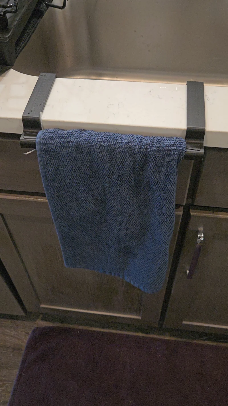 Porte-serviettes pour évier de cuisine