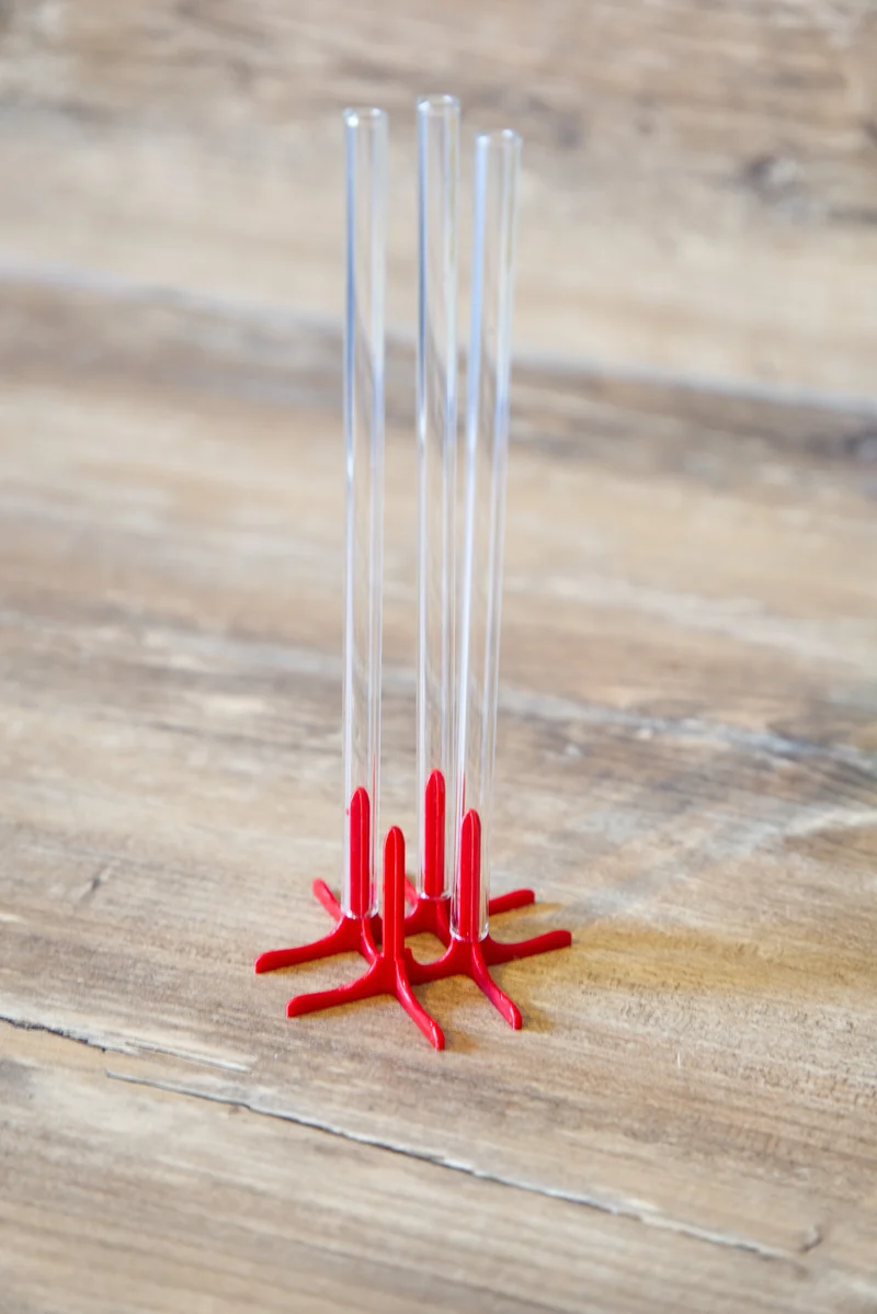 Séchoir à pailles en verre – Pour 1 ou 4 pailles