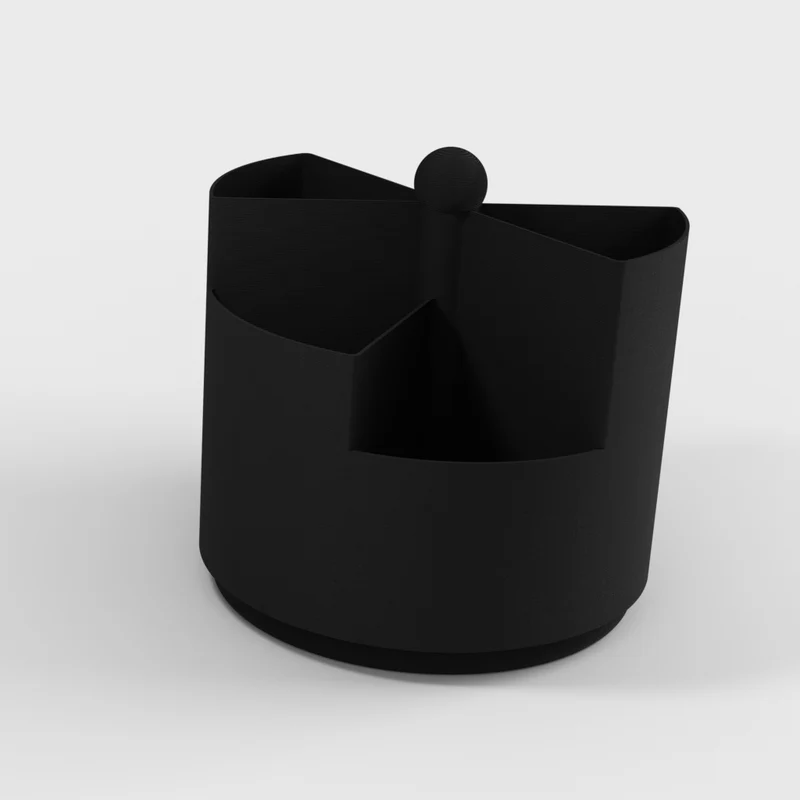 Organisateur de bureau rotatif à 4 niveaux