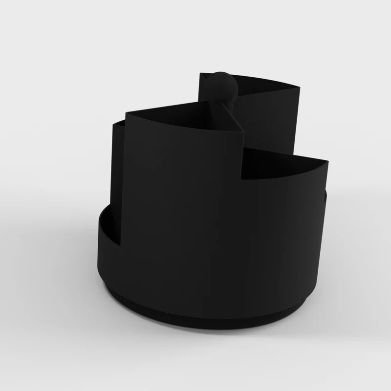 Organisateur de bureau rotatif à 4 niveaux