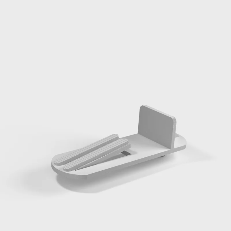 Clips d'étagère pour étagères d'armoire (épaisseur 5/8", broche 3/16")