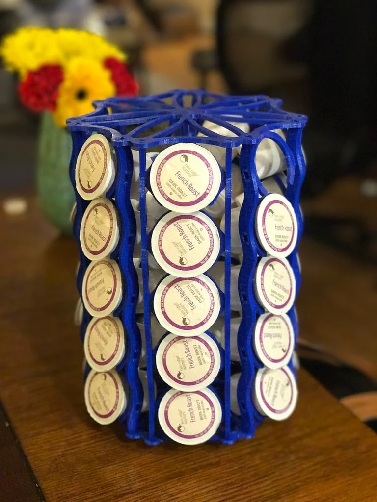 Support rotatif pour capsules K-Cup contenant jusqu'à 35 capsules