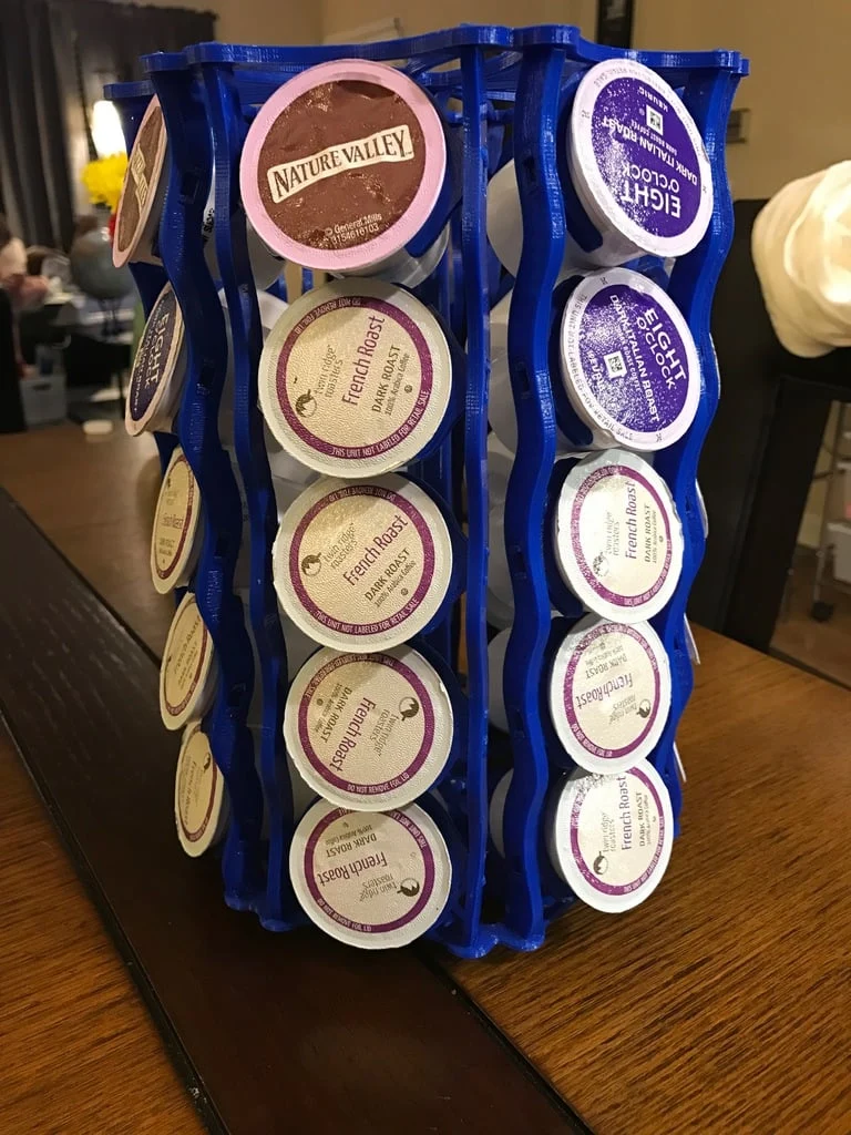 Support rotatif pour capsules K-Cup contenant jusqu'à 35 capsules