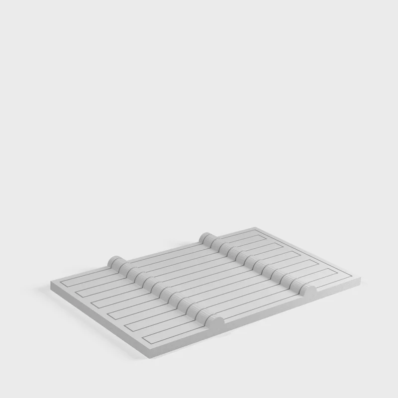 Égouttoir portable pour le camping