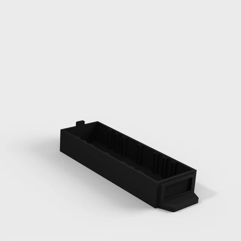 Bac de rangement flexible pour petites pièces