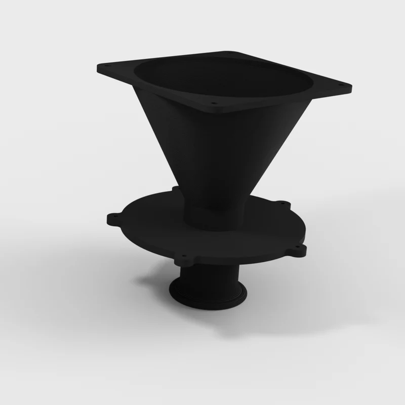 Nettoyeur à vide pour poussière fine avec ventilateur PC de 120 mm