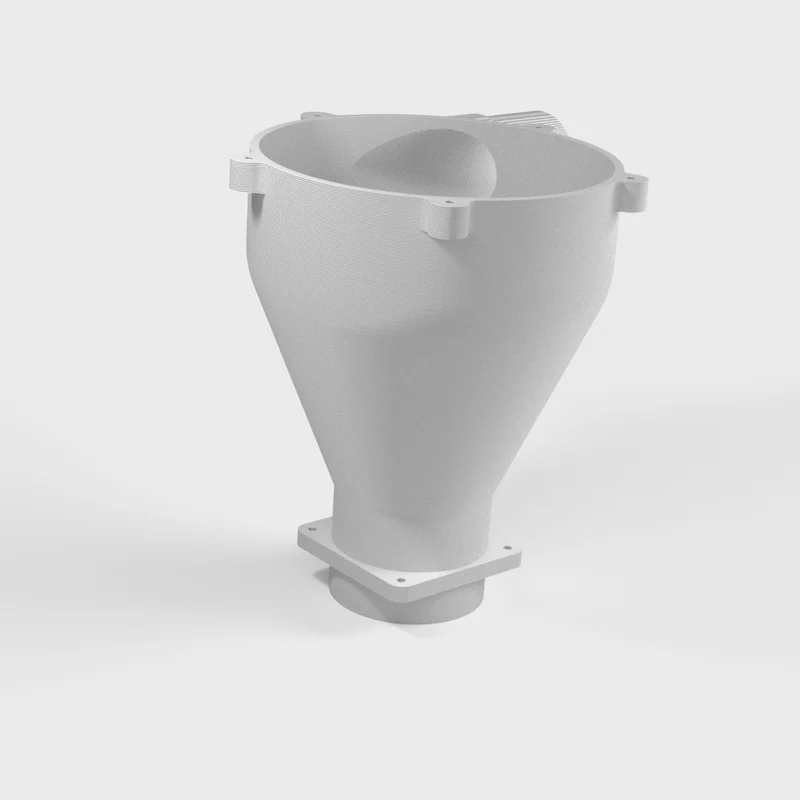 Nettoyeur à vide pour poussière fine avec ventilateur PC de 120 mm