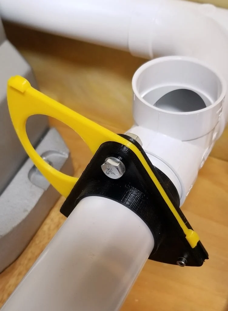 Vanne d'isolement pour tuyau d'aspirateur central de 2 pouces - Atelier léger
