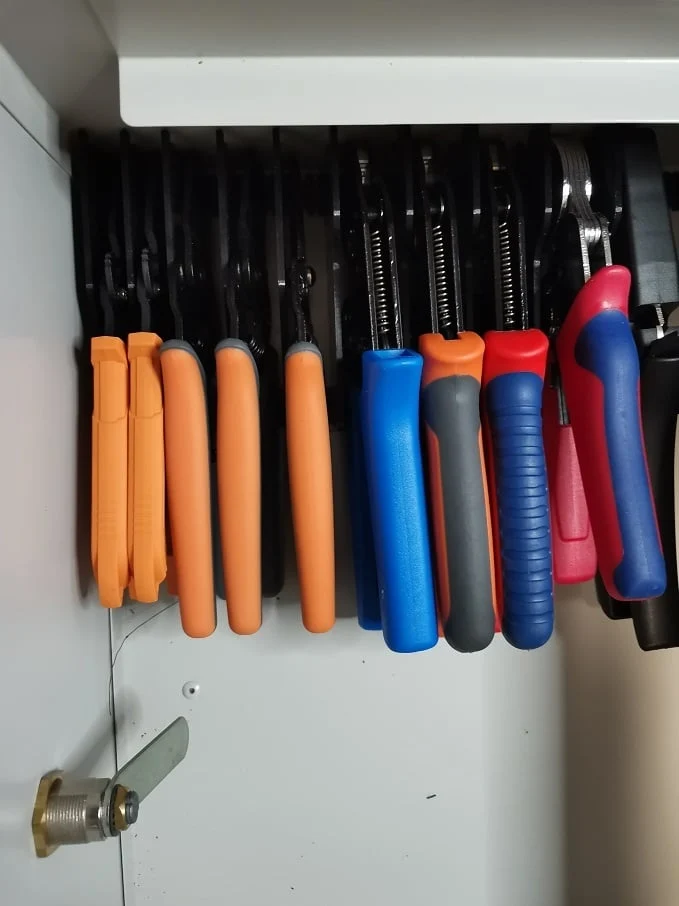 Organisateur de pinces modulaire et extensible