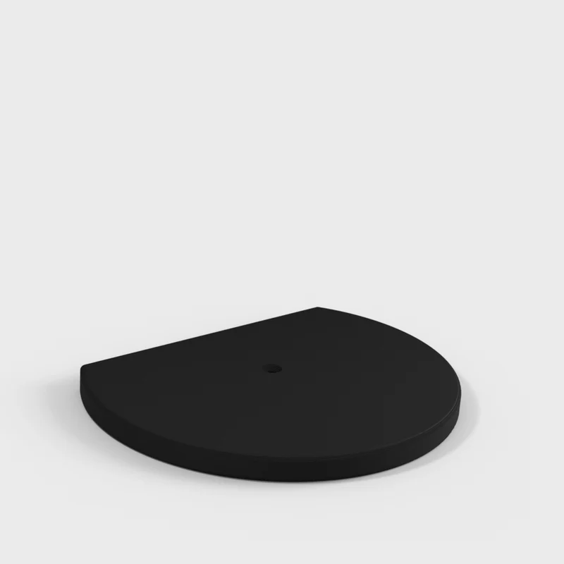 Petite étagère murale avec support pour casque