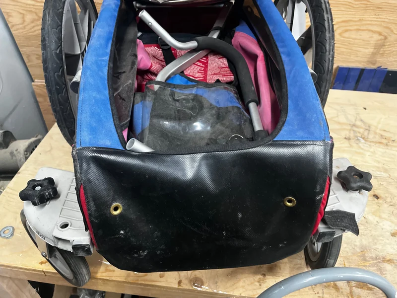 Axe de roue pour remorque vélo Thule et Chariot