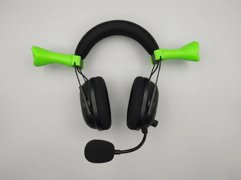 Oreilles de Shrek pour RAZER Blackshark v2 PRO