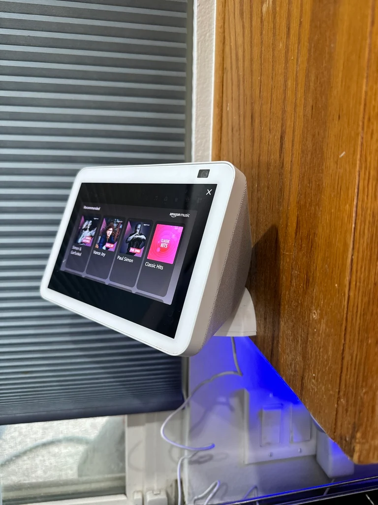 Support mural rotatif Amazon Echo Show 8 avec écrou M3