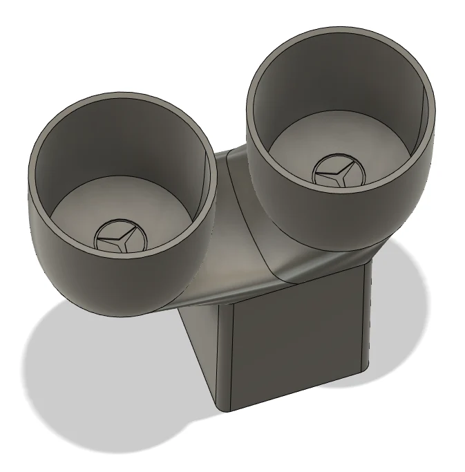 Porte-gobelet de console centrale Mercedes W203