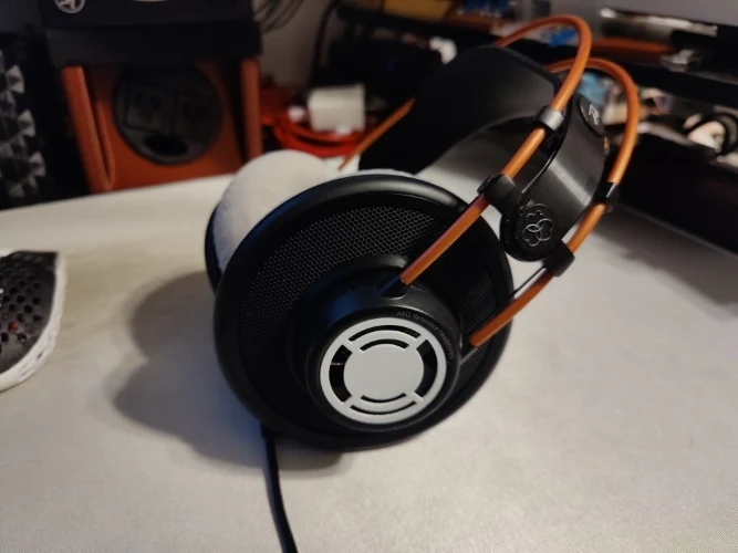 Coussinets plats de remplacement pour casque AKG (Q701, K701, K702, K712)