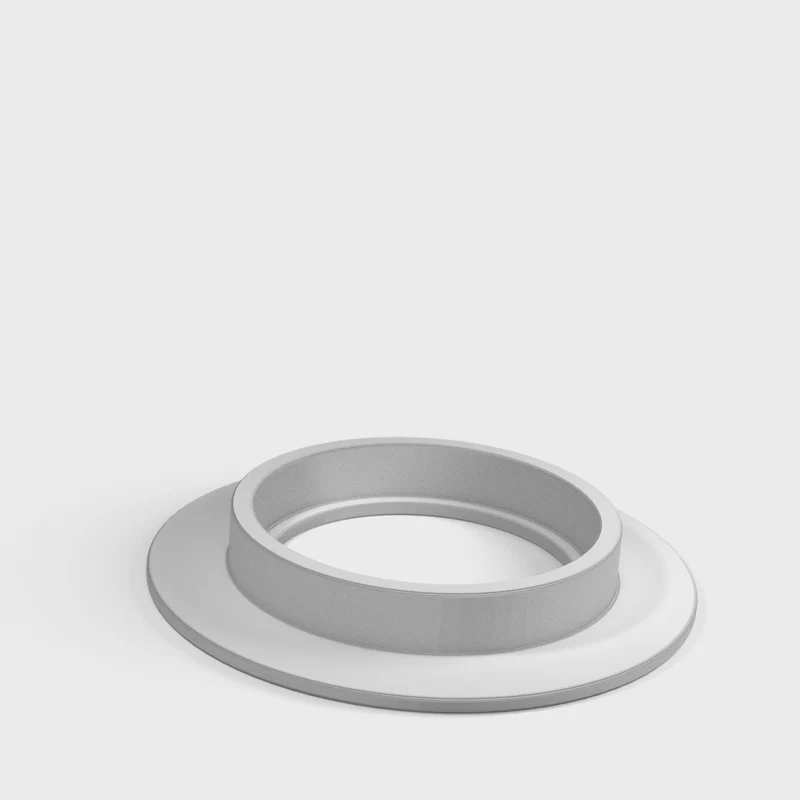 Entretoise de support d'étagère pour tube de 1,5 pouces