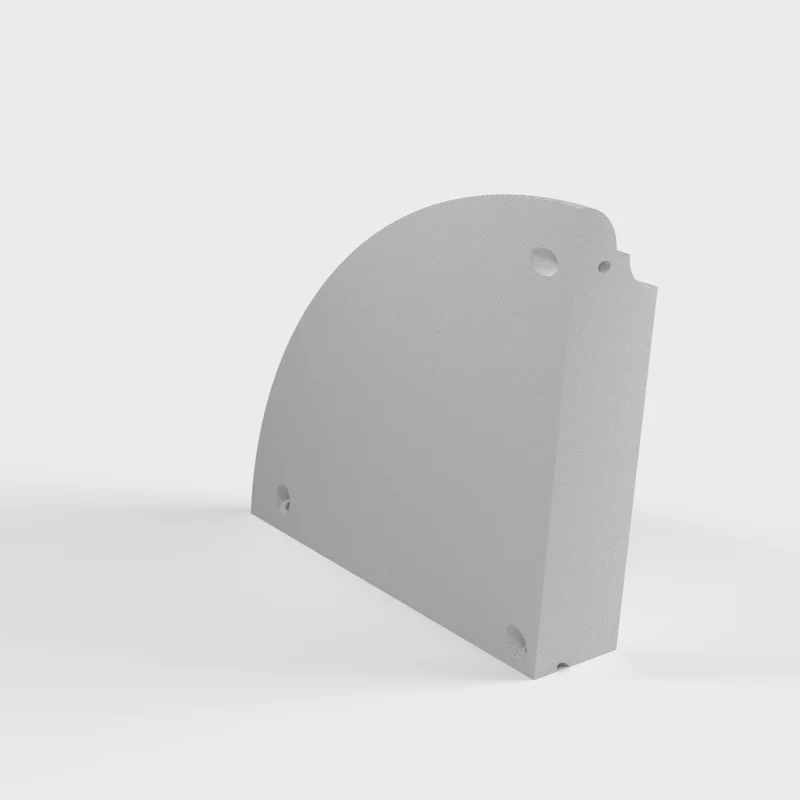 Étagère d'angle pratique de 6 pouces pour une utilisation efficace de l'espace