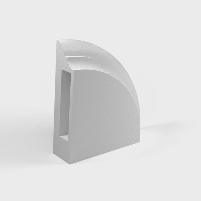Étagère d'angle pratique de 6 pouces pour une utilisation efficace de l'espace