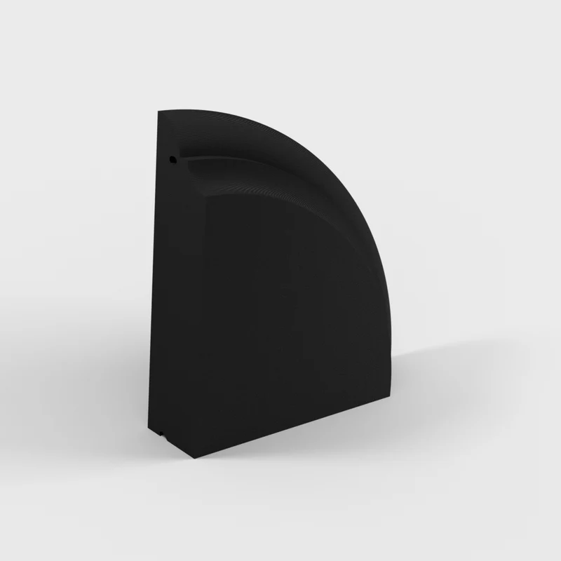 Étagère d'angle pratique de 6 pouces pour une utilisation efficace de l'espace