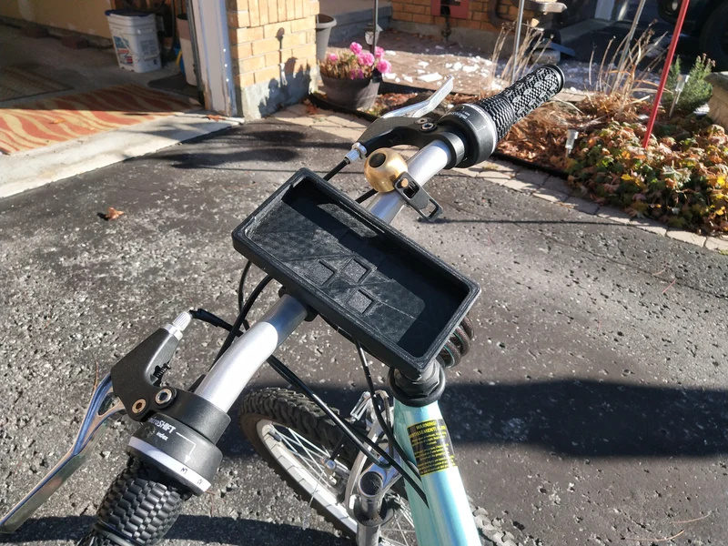 Support de téléphone simple pour guidon de vélo