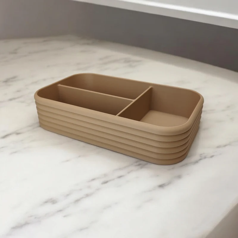 Organisateur de bureau pratique d'inspiration rétro