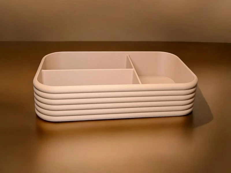 Organisateur de bureau pratique d'inspiration rétro