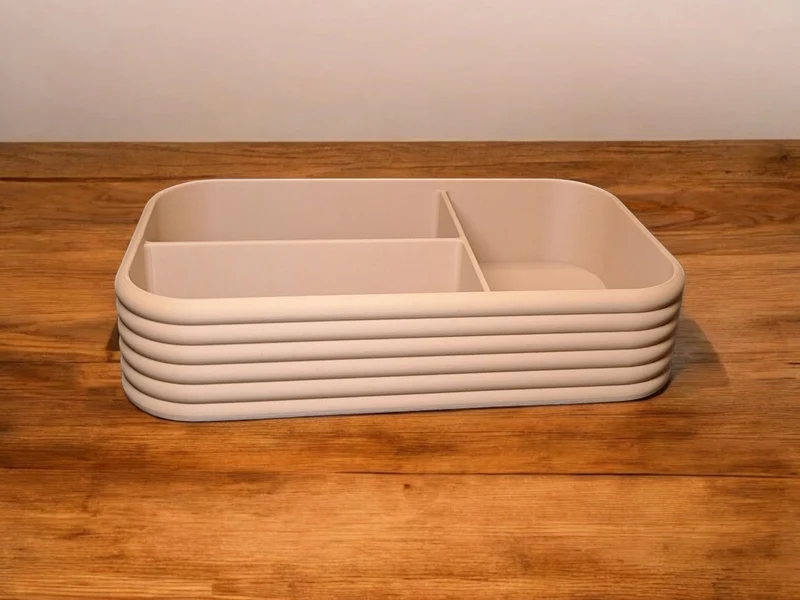 Organisateur de bureau pratique d'inspiration rétro