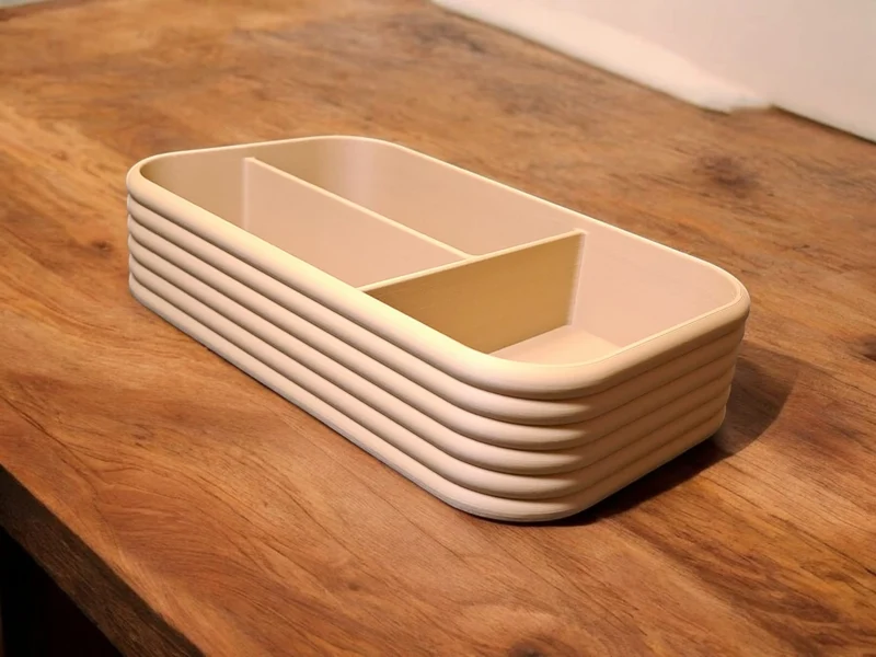 Organisateur de bureau pratique d'inspiration rétro