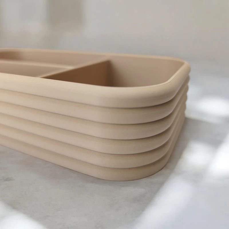 Organisateur de bureau pratique d'inspiration rétro