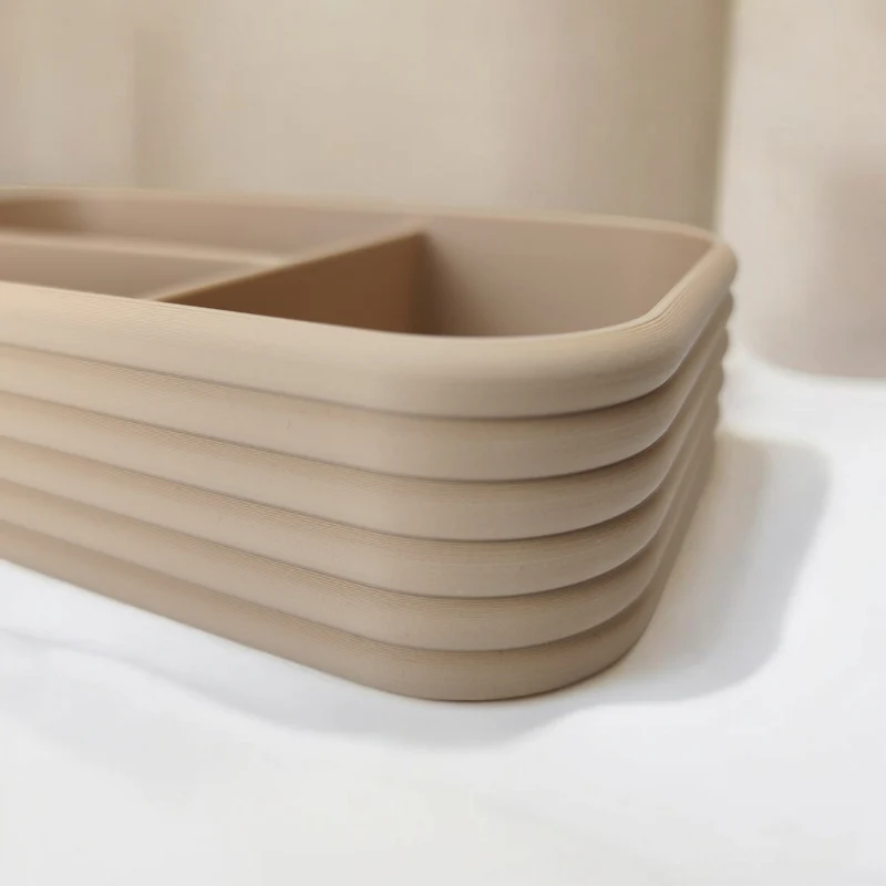 Organisateur de bureau pratique d'inspiration rétro