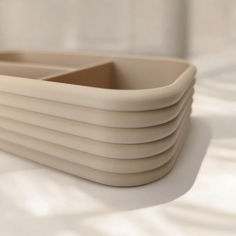 Organisateur de bureau pratique d'inspiration rétro