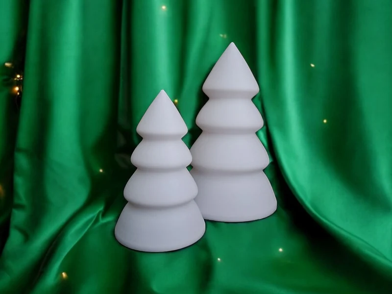 Kit sapin de Noël avec plateau pour bougies LED