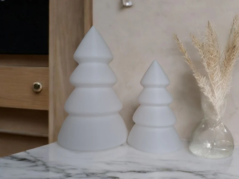 Kit sapin de Noël avec plateau pour bougies LED