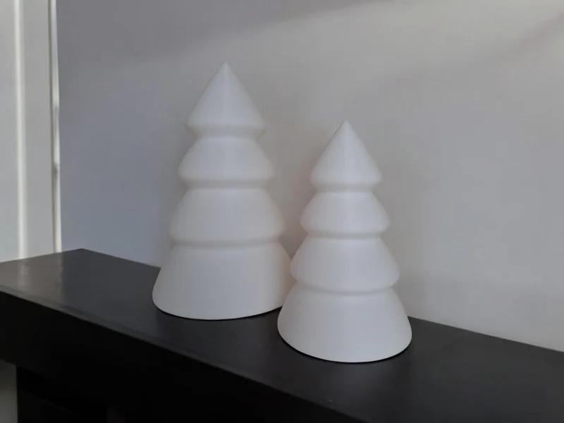 Kit sapin de Noël avec plateau pour bougies LED