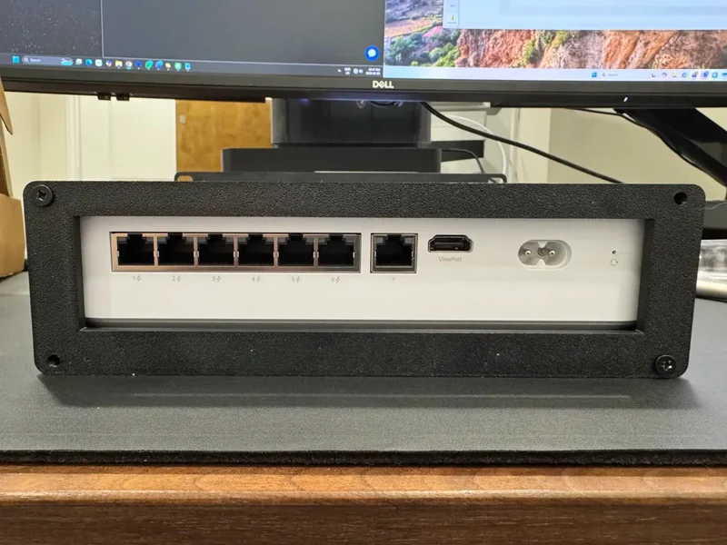 Support de rack 2U 10 pouces pour Unifi NVR Instant