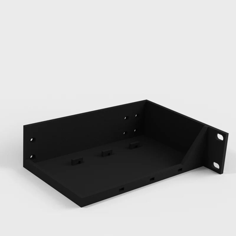 Kit de montage en rack pour Juniper SRX300 avec plateau d'alimentation