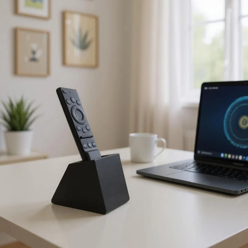 Support compact pour une seule télécommande